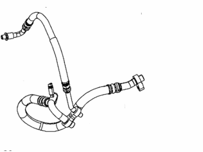Mopar 68081636AG Line-A/C Suction & Discharge