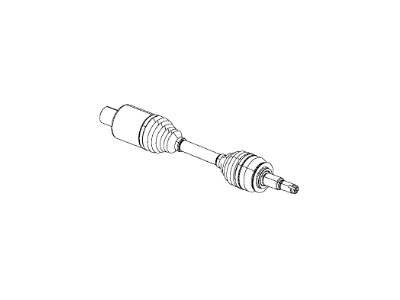 Mopar 52123658AE Axle Half Shaft