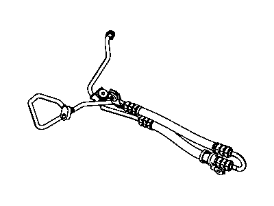 Mopar 5154476AD Hose-Power Steering Pressure