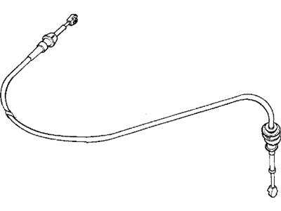 Mopar 52077532AD Transmission Gearshift Control Cable