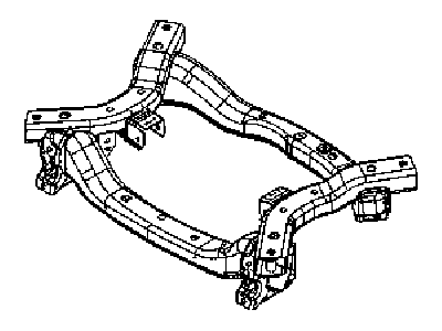 Mopar 68049473AB CROSSMEMBER-Front Suspension