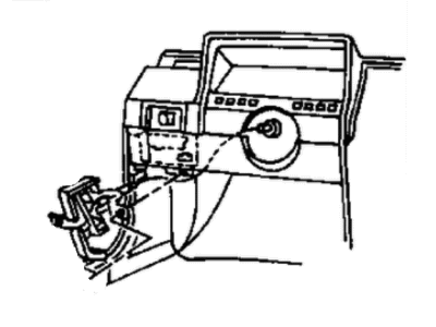 Mopar 4534670 Release-Assembly-I/S Hood Latch Release