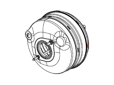 Mopar 4581494AD Booster-Power Brake