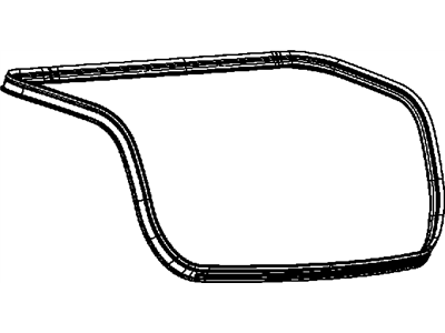 Mopar 68040030AC WEATHERSTRIP-DECKLID