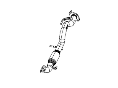 Mopar 68381660AA Exhaust Pipe
