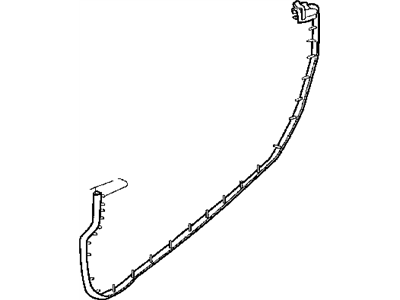 Mopar 4786227AB WEATHERSTRIP-Front Door