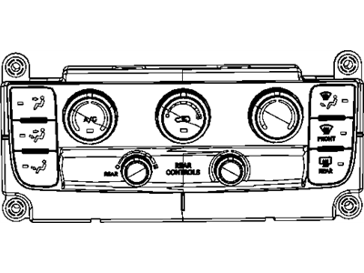 Mopar 68260539AB Air Conditioner And Heater Control