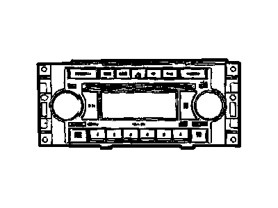 Mopar 5091720AE Radio-AM/FM With Cd And EQUALIZER
