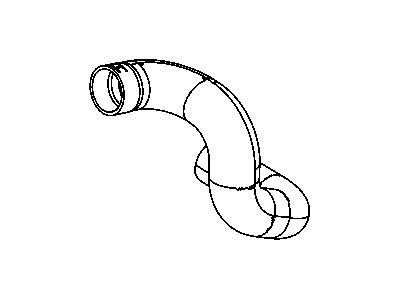 Mopar 55038006AE Hose-Charge Air Cooler