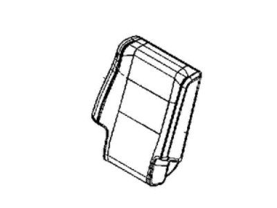 Mopar 6VE24LA3AA Rear Seat Back Cover