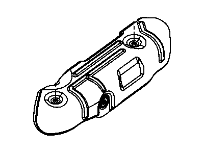 Mopar 68027597AA Shield-Exhaust Manifold