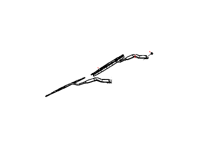 Mopar 68003941AB Blade-Front WIPER
