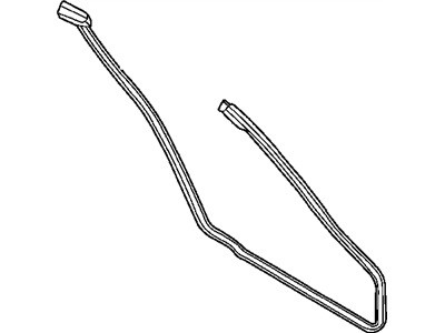 Mopar 4848305AH WEATHERSTRIP-A-Pillar To Roof