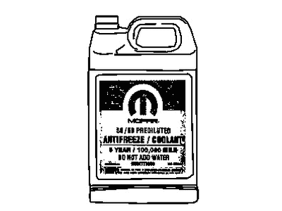 Mopar 68163849AA *ANTIFREEZ-COOLANT
