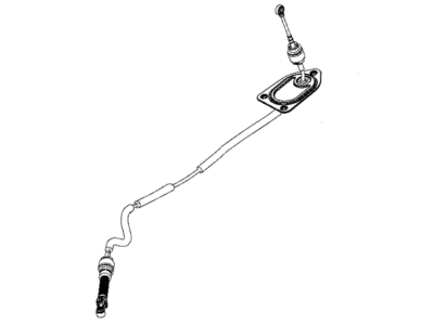 Mopar 4670684AA Transmission Gearshift Control Cable