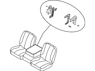 Mopar 5180020AA Seat Cushion Foam