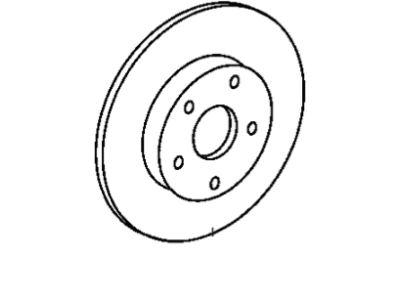 Mopar 2AMV8184AA Brake Rotor