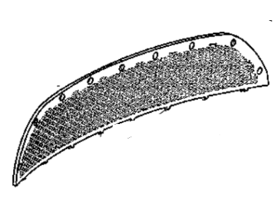 Mopar 5030014AA Grille-Bumper