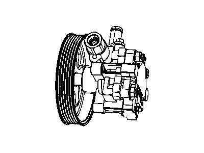 Mopar 5151016AD Power Steering Pump