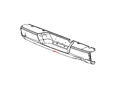 Mopar 5029511AA Bumper-Rear