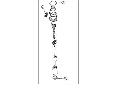 Mopar R4638651 INJECTOR-Bosch Fuel