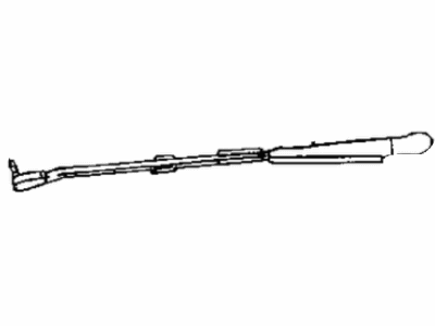 Mopar 4389437 Arm-W/WPR(TRICO)Black NZZL Mounted