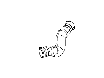 Mopar 68259700AB Hose-Charge Air Cooler