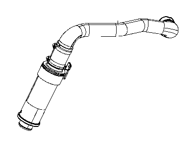 Mopar 68259699AA Duct-Charge Air Cooler