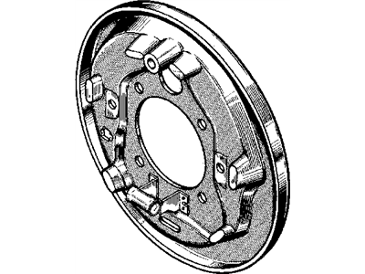 Mopar 5015341AA Plate-Brake Backing