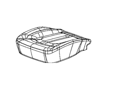 Mopar 6RX84LA3AA Front Seat Cushion Cover