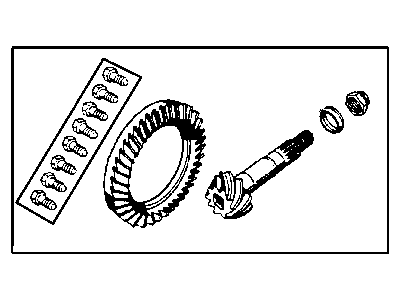 Mopar 5127180AA Gear Kit-Ring And PINION