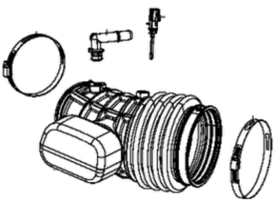 Mopar 53010795AD Air Cleaner Duct