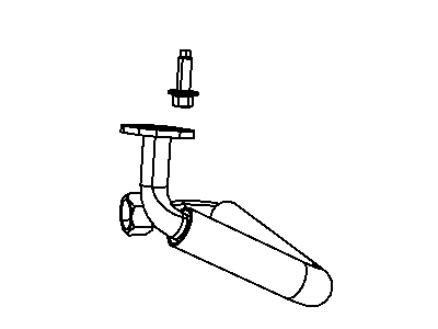 Mopar 4593693AB Tube-EGR Valve
