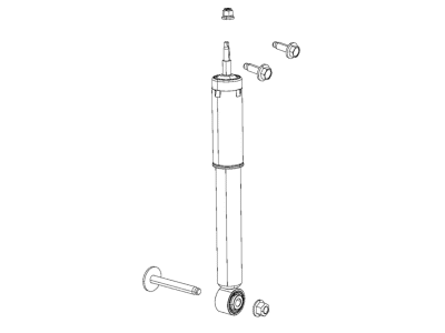 Mopar 68312621AB ABSORBER-Suspension