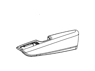 Mopar 6CW38DX9AA Front Door Trim Armrest