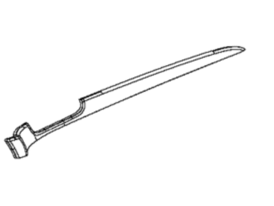 Mopar 68303162AA APPLIQUE-Front Door