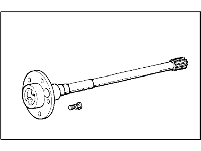 Mopar 4856332 Axle Shaft