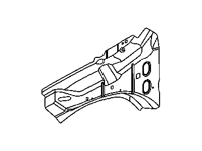 Mopar 68002036AD Beam-Outer Load Path