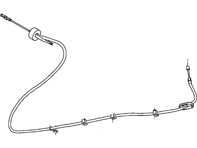 Mopar 4779589AH Cable-Parking Brake