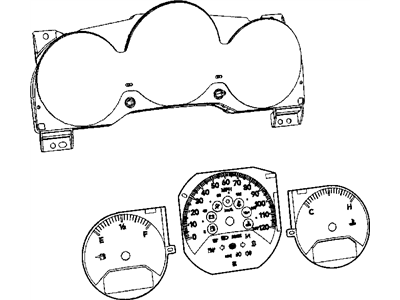 Mopar 5030398AA Cluster-Instrument Panel