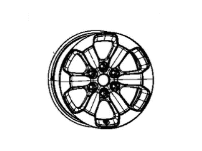 Mopar 4755534AA Wheel-Aluminum