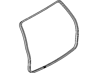 Mopar 4717559AE WEATHERSTRIP-LIFTGATE Opening