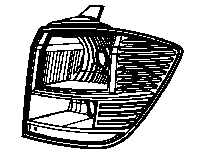 Mopar 5116290AG Lamp-Tail Stop Turn