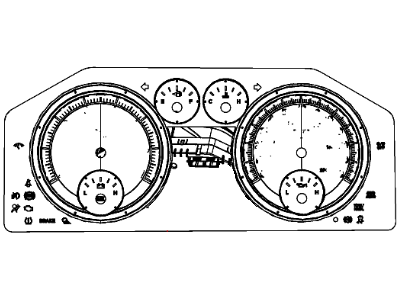 Mopar 56054939AH Cluster-Instrument Panel