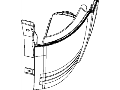 Mopar 5182531AD Lamp-Tail Stop Turn