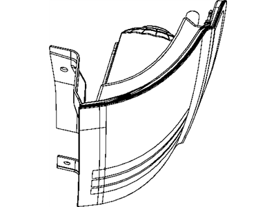 Mopar 5182534AD Lamp-Tail Stop Turn