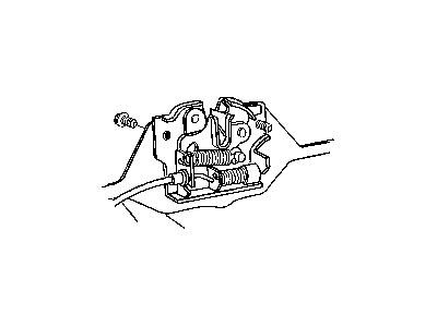 Mopar 4624422AB Hood Latch