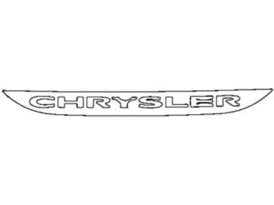 Mopar 55112847AA Emblem