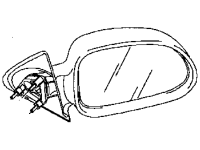 Mopar 55077289AC Mirror-Outside Rearview