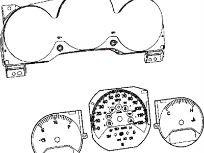 Mopar 68087330AD Cluster-Instrument Panel